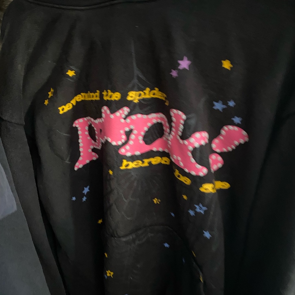 Black Sp5der Hoodie